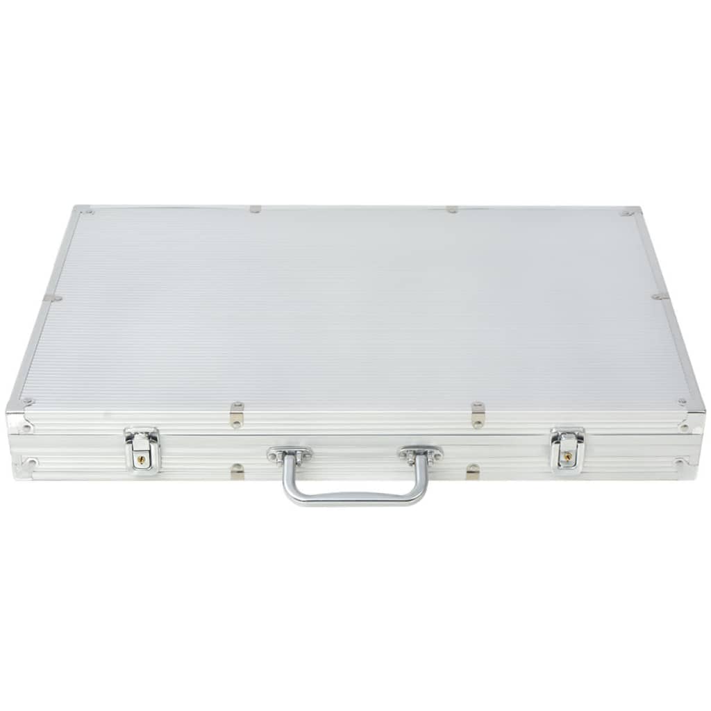 8718475509325_g_en_hd_4 vidaXL Poker Set with 1000 Chips Aluminium - Image 5