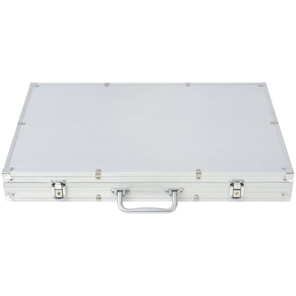 8718475509349_g_en_hd_4 vidaXL Poker Set with 1000 Laser Chips Aluminium - Image 5
