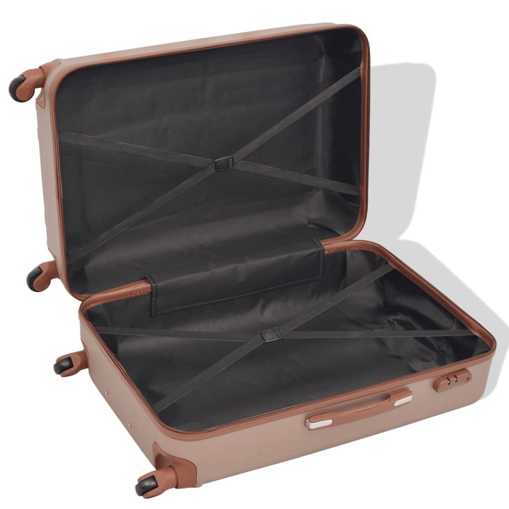 8718475509639_g_en_hd_2 vidaXL Four Piece Hardcase Trolley Set Champagne - Image 3
