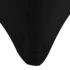 vidaXL Stretch Table Slipcovers 2 pcs 120x60.5x74 cm Black - Image 4