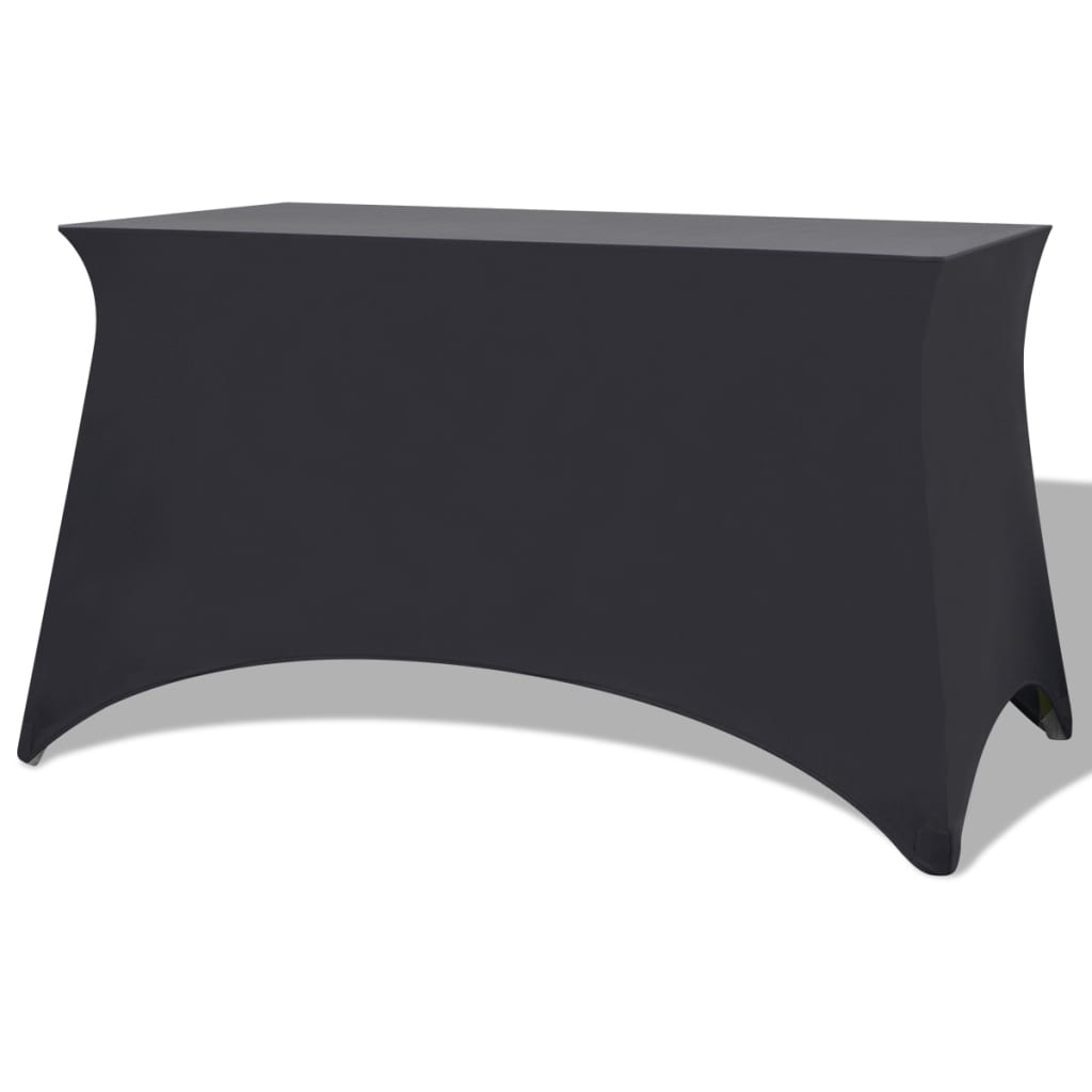 8718475514664_a_en_hd_1 vidaXL Stretch Table Slipcovers 2 pcs 183x76x74 cm Anthracite - Image 1
