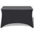 vidaXL Stretch Table Slipcovers 2 pcs 183x76x74 cm Anthracite - Image 2