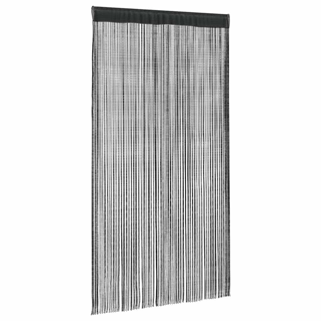 8718475518273_g_en_hd_1 vidaXL String Curtains 2 pcs 140x250 cm Black - Image 2