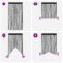 vidaXL String Curtains 2 pcs 140x250 cm Black - Image 5