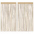 vidaXL String Curtains 2 pcs 140x250 cm Beige