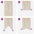vidaXL String Curtains 2 pcs 140x250 cm Beige - Image 6
