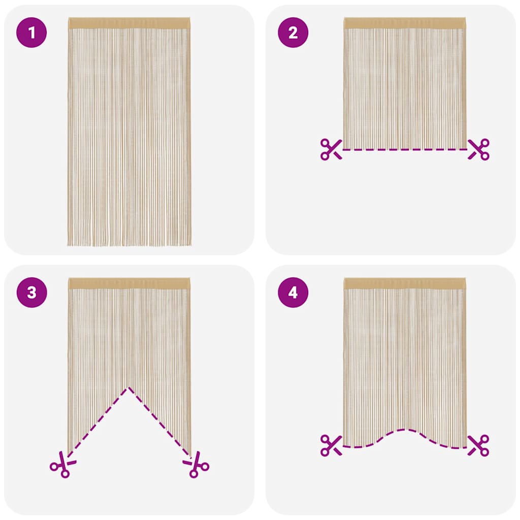 8718475518310_g_en_hd_5 vidaXL String Curtains 2 pcs 140x250 cm Beige - Image 6