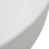 vidaXL Basin Round Ceramic White 41.5x13.5 cm - Image 4