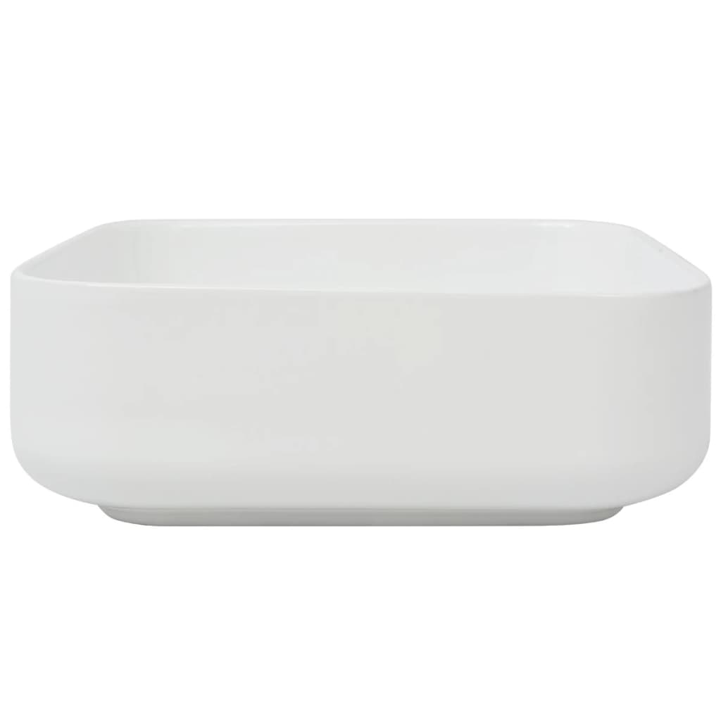 8718475519584_g_en_hd_1 vidaXL Basin Square Ceramic White 39x39x13.5 cm - Image 3