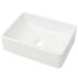 vidaXL Basin Ceramic White 41x30x12 cm - Image 2