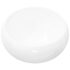 vidaXL Basin Round Ceramic White 40x15 cm - Image 2