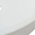 vidaXL Basin Round Ceramic White 42x12 cm - Image 4