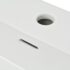 vidaXL Basin with Faucet Hole Ceramic White 51.5x38.5x15 cm - Image 5