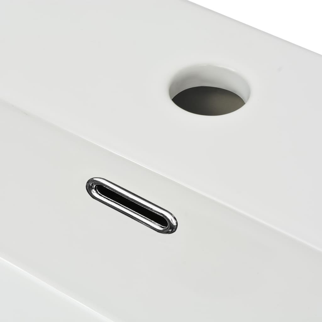8718475519676_g_en_hd_3 vidaXL Basin with Faucet Hole Ceramic White 60.5x42.5x14.5 cm - Image 5