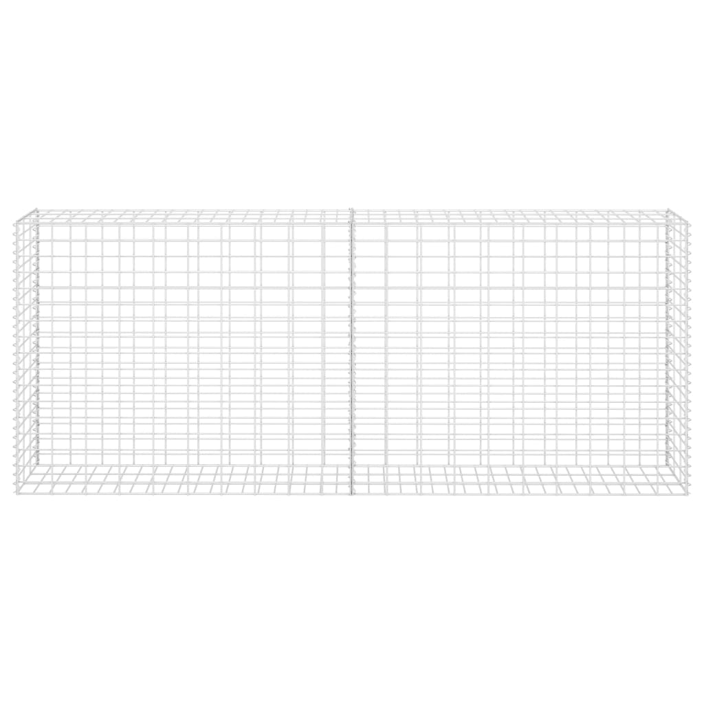 8718475519799_g_en_hd_1 vidaXL Gabion Basket Galvanised Steel 85x30x200 cm - Image 3
