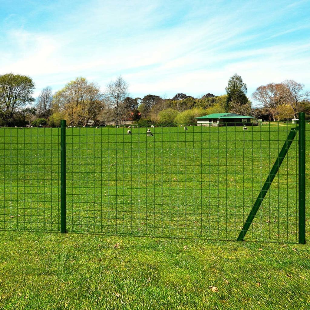 8718475520092_m_en_hd_1 vidaXL Euro Fence Steel 25x1.2 m Green - Image 1