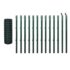 vidaXL Euro Fence Steel 25x1.2 m Green - Image 2