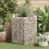 vidaXL Hexagonal Gabion Raised Bed 100x90x100 cm - Image 3