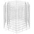 vidaXL Hexagonal Gabion Raised Bed 100x90x100 cm - Image 4