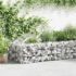vidaXL Gabion Basket Galvanised Steel 300x30x50 cm