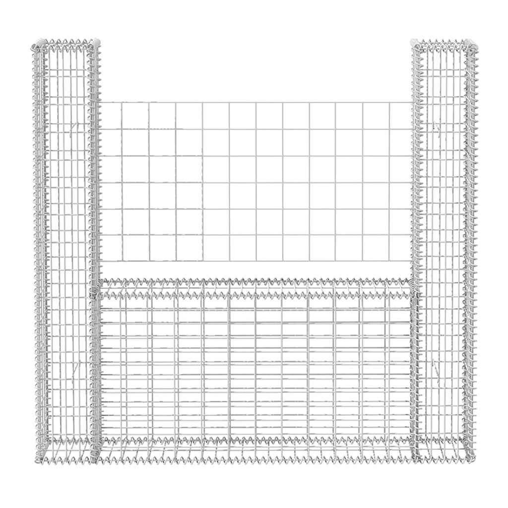 8718475521655_g_en_hd_2 vidaXL Gabion Basket U-Shape Galvanised Steel 160x20x150 cm - Image 4