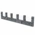 vidaXL Gabion Basket U-Shape Galvanised Steel 570x20x100 cm - Image 3
