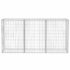 vidaXL Gabion Basket Galvanised Steel 200x30x100 cm - Image 4