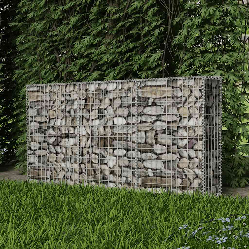8718475521686_g_en_hd_3 vidaXL Gabion Basket Galvanised Steel 200x30x100 cm - Image 5