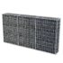 vidaXL Gabion Basket Galvanised Steel 200x30x100 cm - Image 6