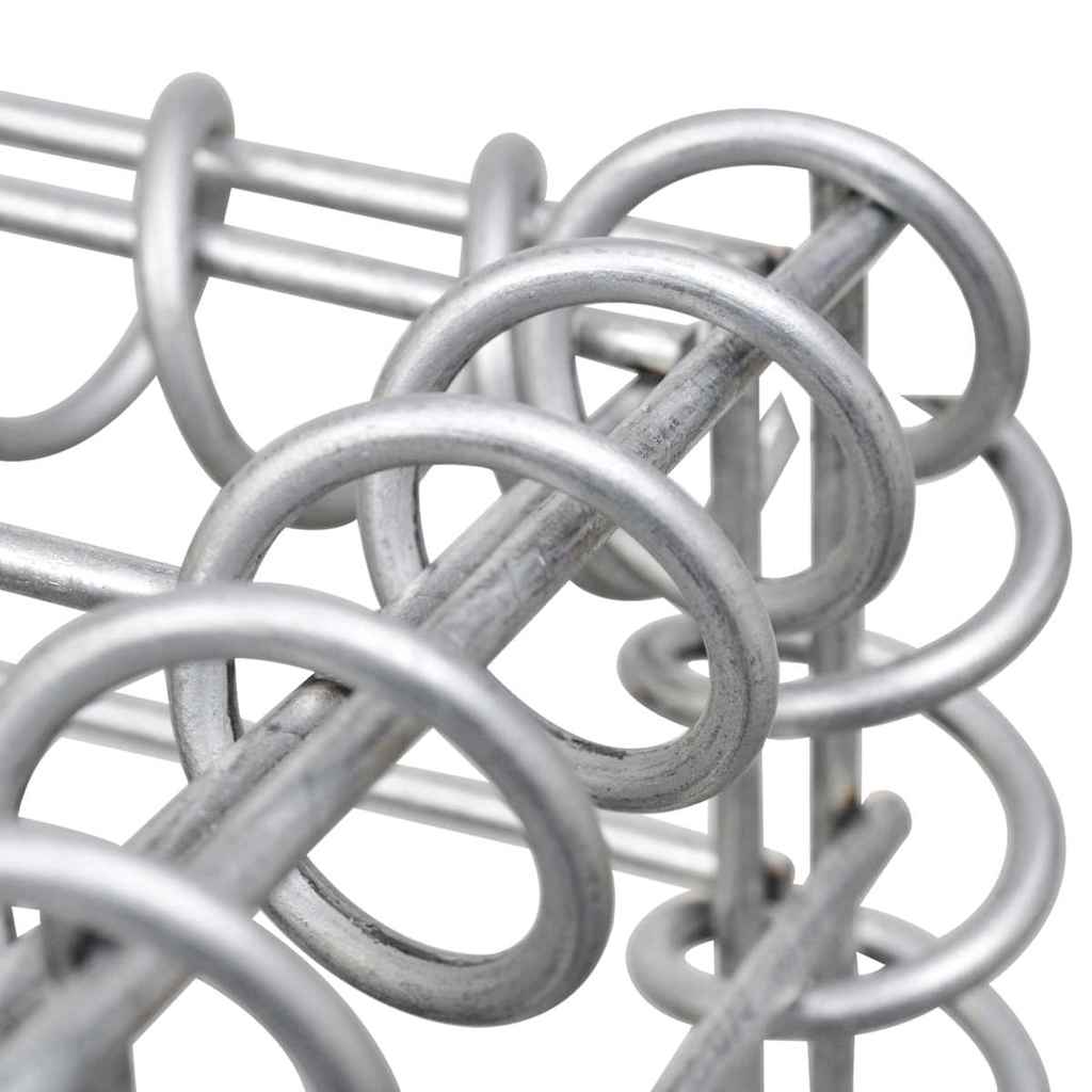 8718475521686_g_en_hd_5 vidaXL Gabion Basket Galvanised Steel 200x30x100 cm - Image 7