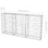 vidaXL Gabion Basket Galvanised Steel 200x30x100 cm - Image 8