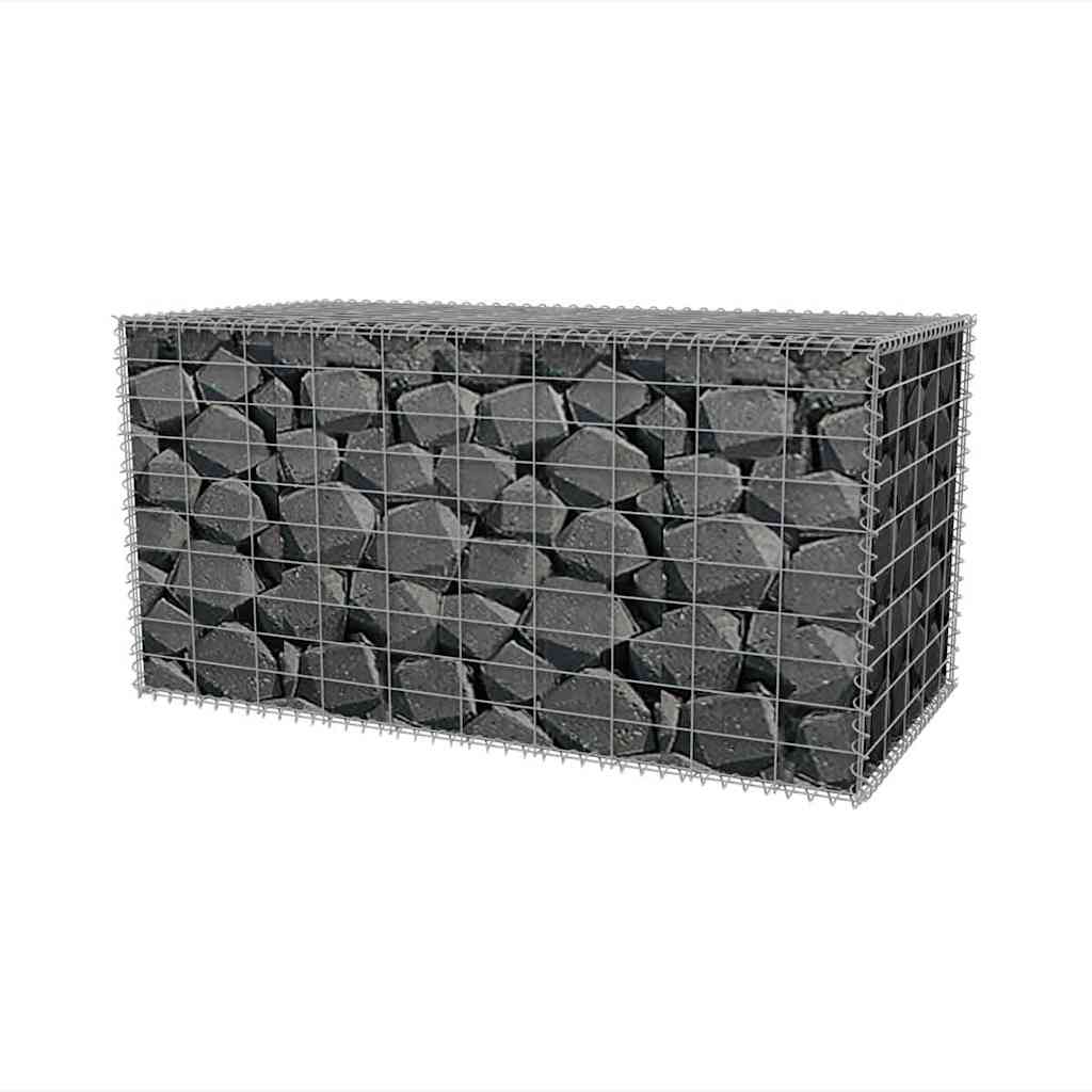 8718475521693_g_en_hd_2 vidaXL Gabion Basket Galvanised Steel 100x50x50 cm - Image 4