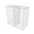vidaXL Gabion Basket Galvanised Steel 100x50x100 cm - Image 2