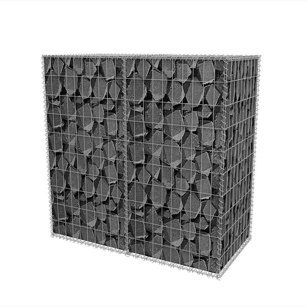 8718475521709_g_en_hd_1 vidaXL Gabion Basket Galvanised Steel 100x50x100 cm - Image 3