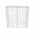 vidaXL Gabion Basket Galvanised Steel 100x50x100 cm - Image 5