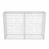 vidaXL Gabion Basket Galvanised Steel 150x50x100 cm - Image 5