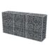 vidaXL Gabion Basket Galvanised Steel 200x50x100 cm - Image 3