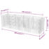 vidaXL Gabion Raised Bed Steel 360x90x100 cm - Image 6