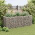 vidaXL Gabion Raised Bed Steel 270x90x100 cm - Image 3