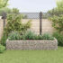 vidaXL Gabion Raised Bed Steel 270x90x50 cm