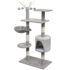 vidaXL Cat Tree with Sisal Scratching Posts 125 cm Grey - Image 2