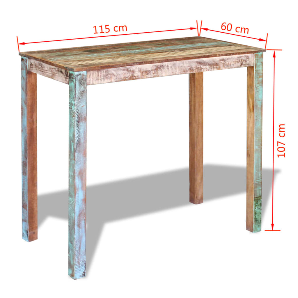 8718475524052_g_en_hd_7 vidaXL Bar Table Solid Reclaimed Wood 115x60x107 cm - Image 8