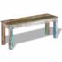 vidaXL Bench Solid Reclaimed Wood 110x35x45 cm - Image 6
