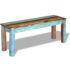 vidaXL Bench Solid Reclaimed Wood 110x35x45 cm - Image 7