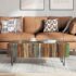 vidaXL Coffee Table Solid Reclaimed Wood 100x50x38 cm - Image 3