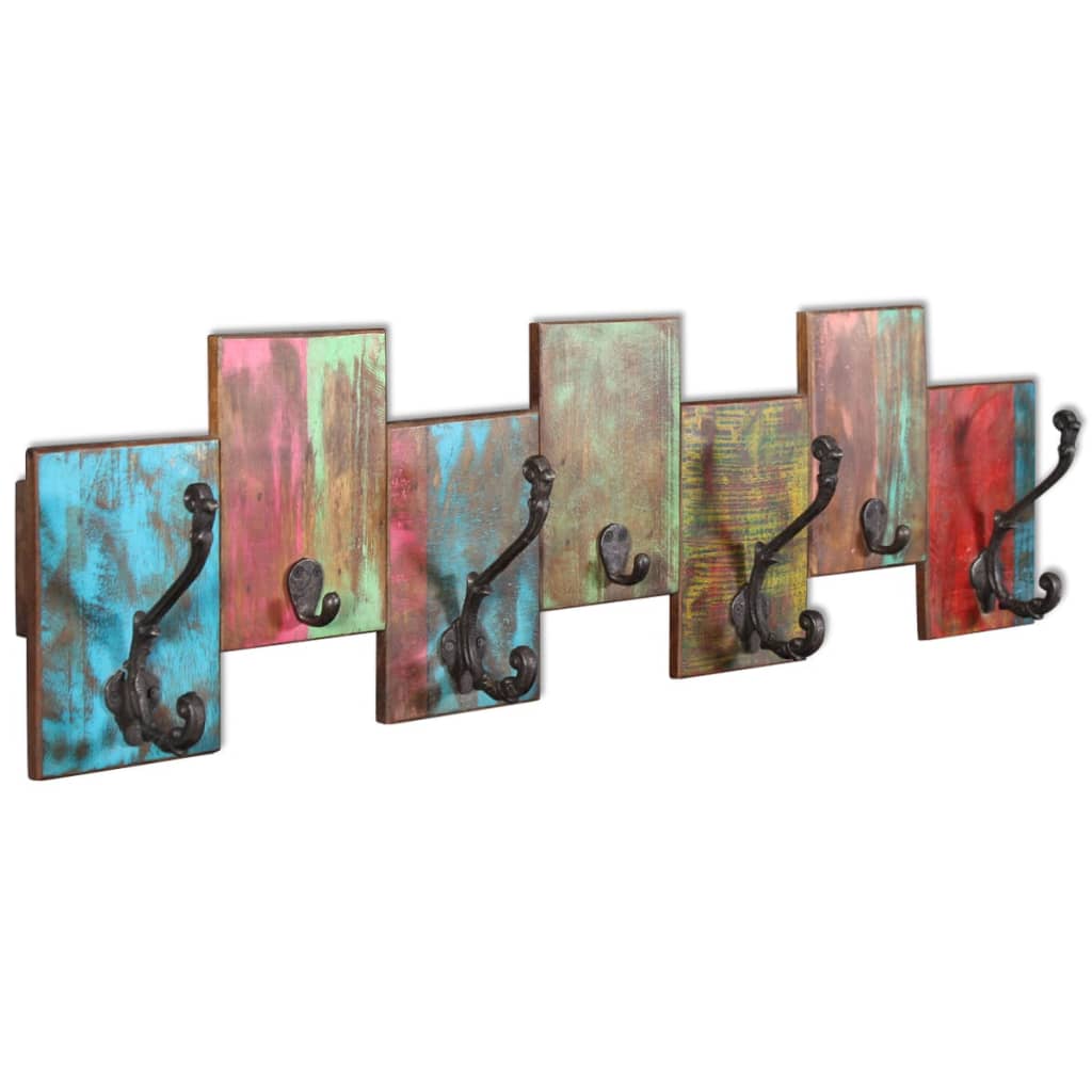 8718475524120_g_en_hd_4 vidaXL Coat Rack with 7 Hooks Solid Reclaimed Wood - Image 5