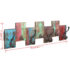 vidaXL Coat Rack with 7 Hooks Solid Reclaimed Wood - Image 9