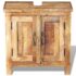 vidaXL Bathroom Vanity Cabinet with Mirror Solid Mango Wood - Image 9