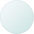 vidaXL Table Top Tempered Glass Round 800 mm