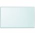 vidaXL Table Top Tempered Glass Rectangular 1000x620 mm